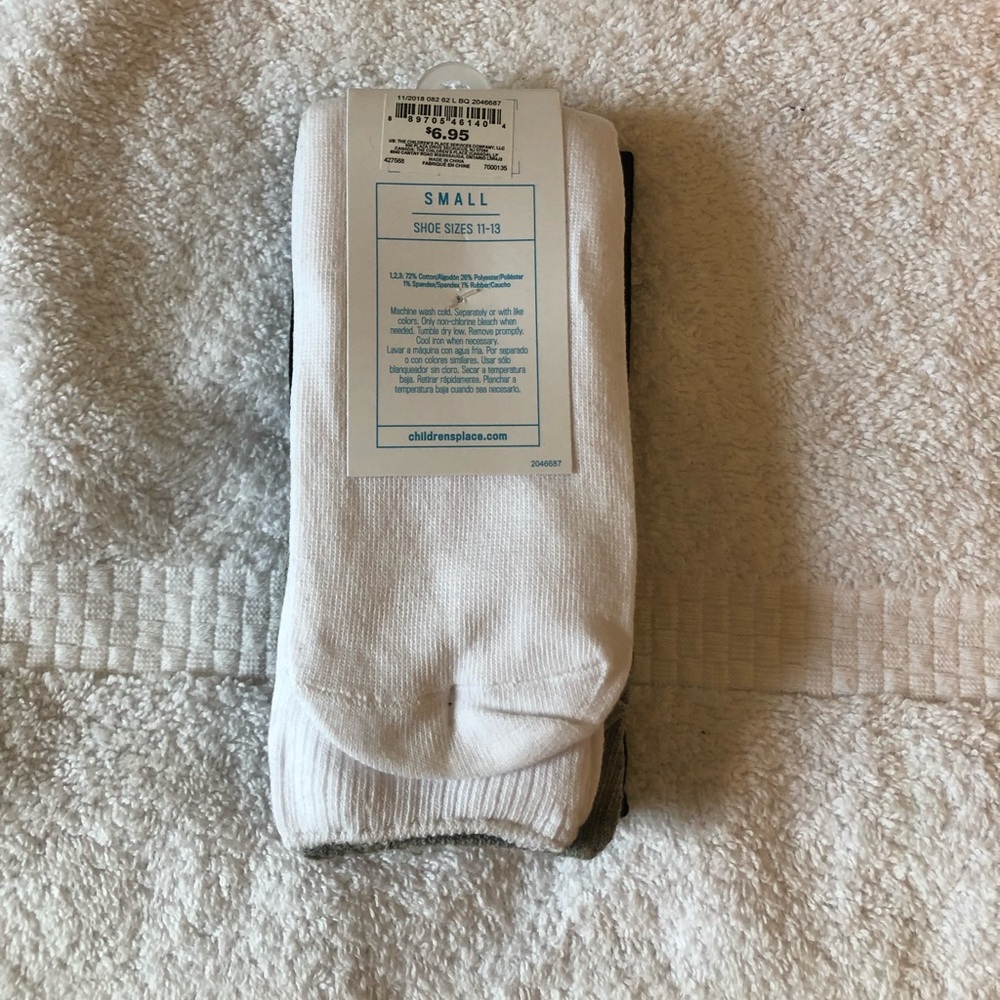 Kids Boys Socks Crew 3-Pack